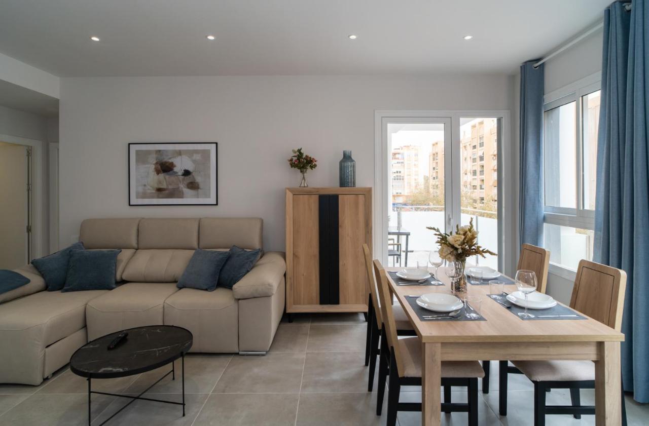 Aac Malaga - Apartamento Con Terraza, Muy Amplio, Totalmente Equipado, Cerca Del Centro Y Nuevo! 外观 照片