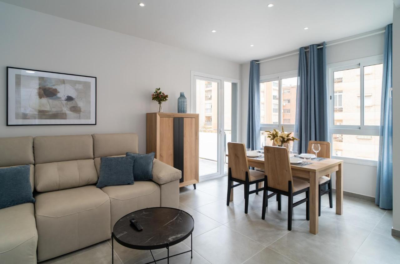 Aac Malaga - Apartamento Con Terraza, Muy Amplio, Totalmente Equipado, Cerca Del Centro Y Nuevo! 外观 照片