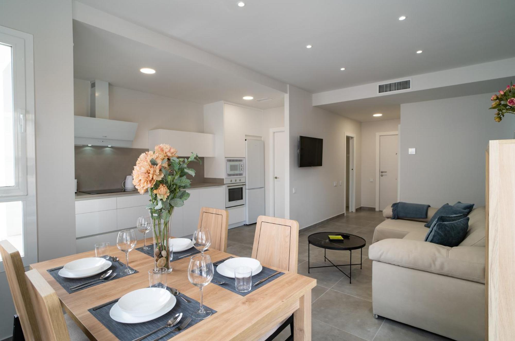 Aac Malaga - Apartamento Con Terraza, Muy Amplio, Totalmente Equipado, Cerca Del Centro Y Nuevo! 客房 照片